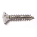 Midwest Fastener Sheet Metal Screw, #6 x 3/4 in, 18-8 Stainless Steel Oval Head Slotted Drive, 30 PK 62413